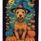 Edge Collections - 11.25" X 15.5" - Multicolor - Garden Flag Lakeland Terrier Halloween Yard Flag - 1 Piece